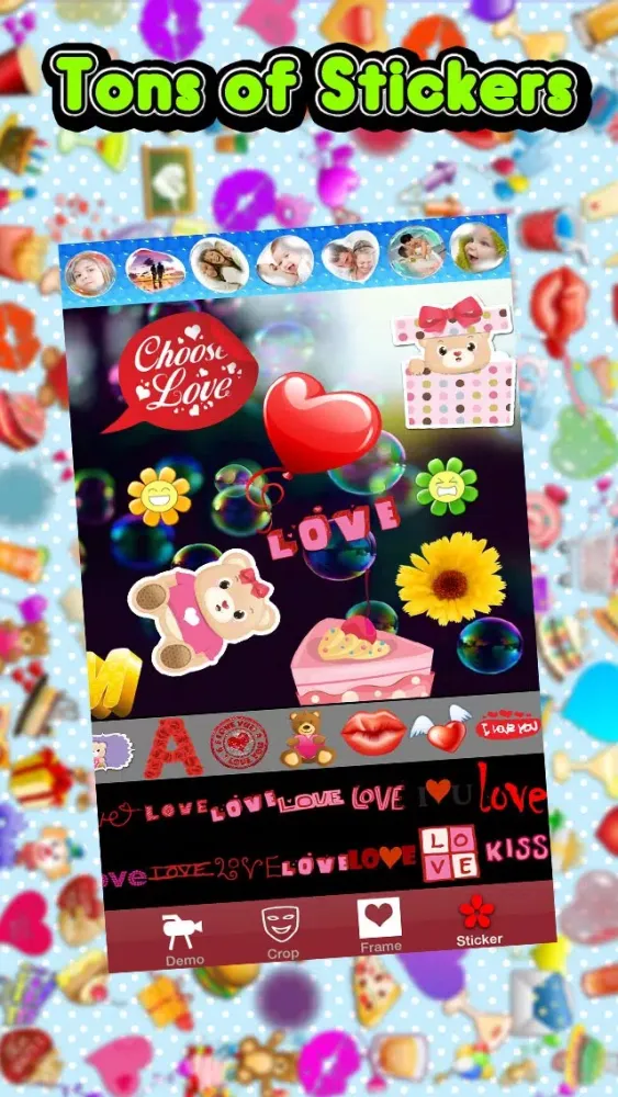 Capturas de pantalla de Photo in Bubbles