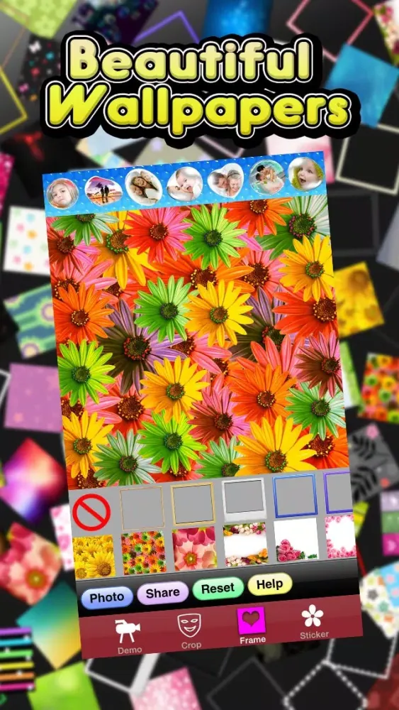 Capturas de pantalla de Photo in Bubbles
