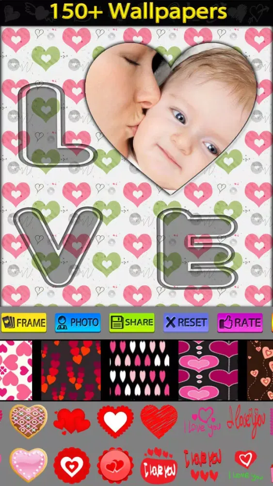 Love Greeting Cards and Stickers स्क्रीनशॉट