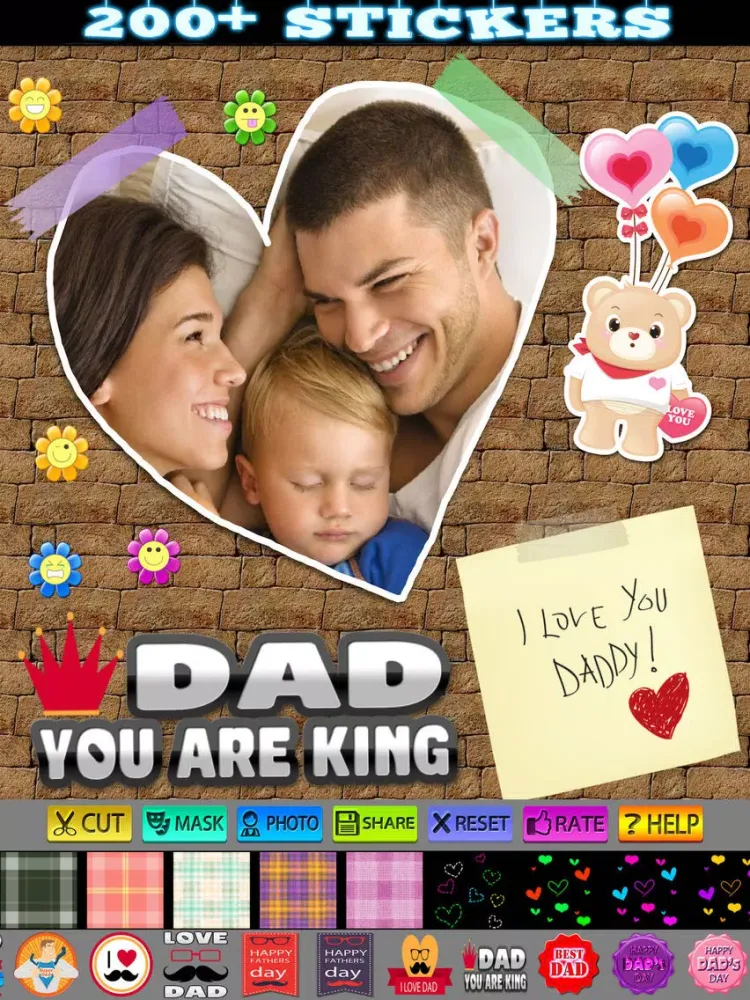 Tangkapan layar Father's Day Cards and Posters iPad 