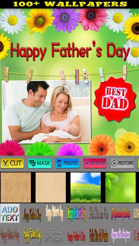 Tangkapan layar Father's Day Cards and Posters