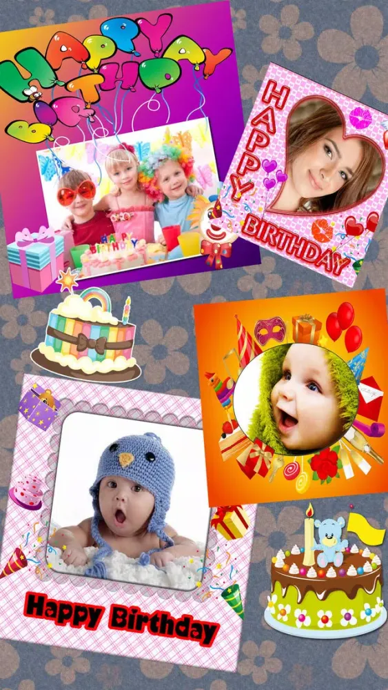 Happy Birthday Card and Poster سکرین شاٹس