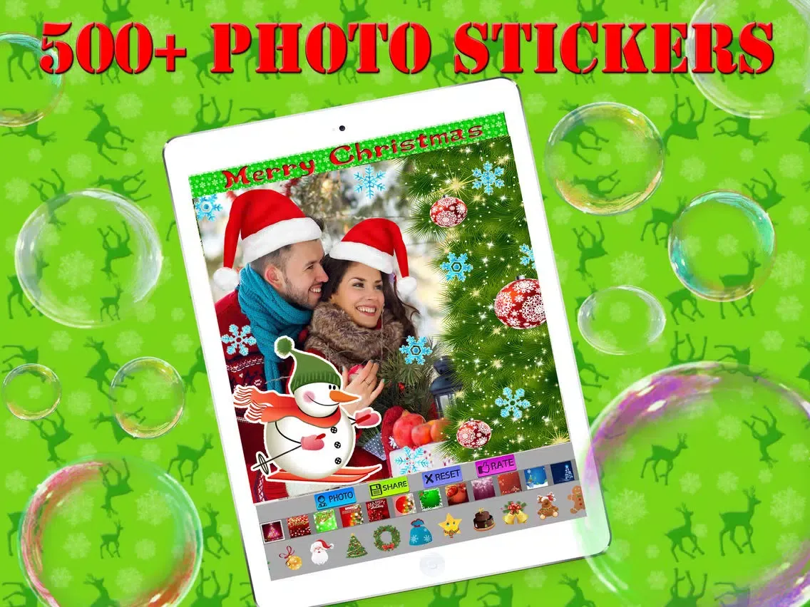 Capturas de tela do Xmas Photo Frames HD iPad 