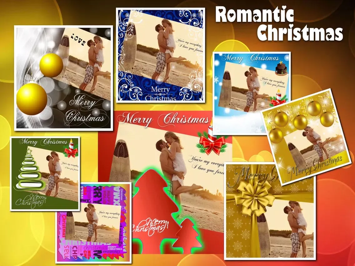 Capturas de tela do Xmas Photo Frames HD iPad 