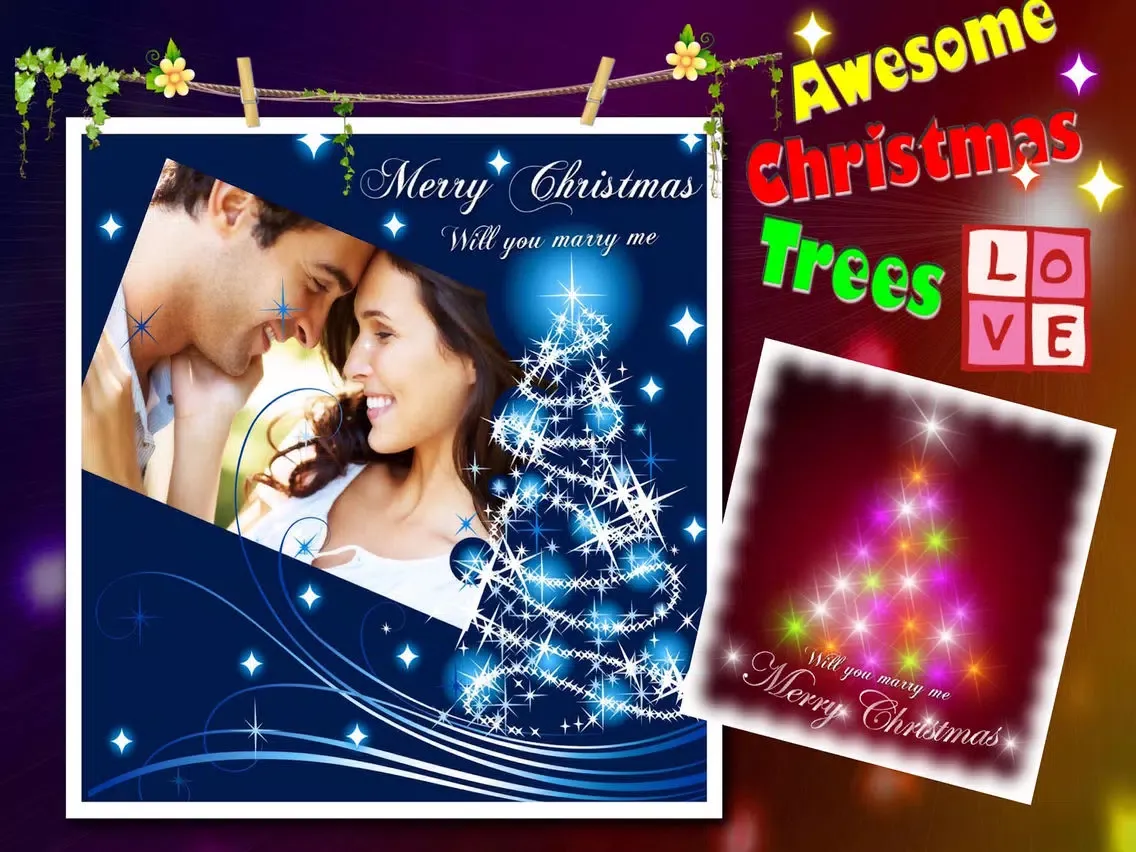 Capturas de tela do Xmas Photo Frames HD iPad 