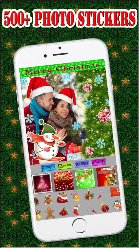 Capturas de tela do Xmas Photo Frames HD