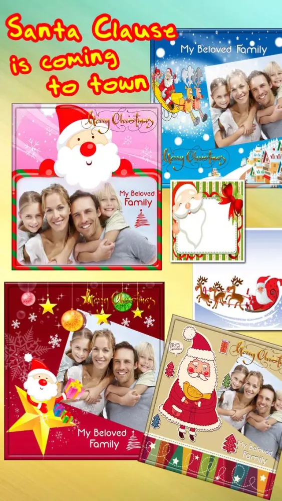 Capturas de tela do Xmas Photo Frames HD