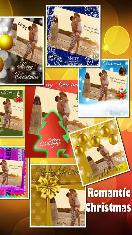 Capturas de tela do Xmas Photo Frames HD