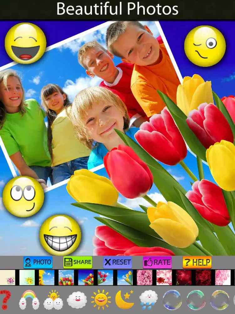 Zrzuty ekranu Flower Greeting Cards iPad 