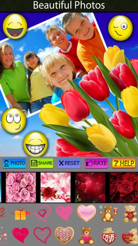 Zrzuty ekranu Flower Greeting Cards