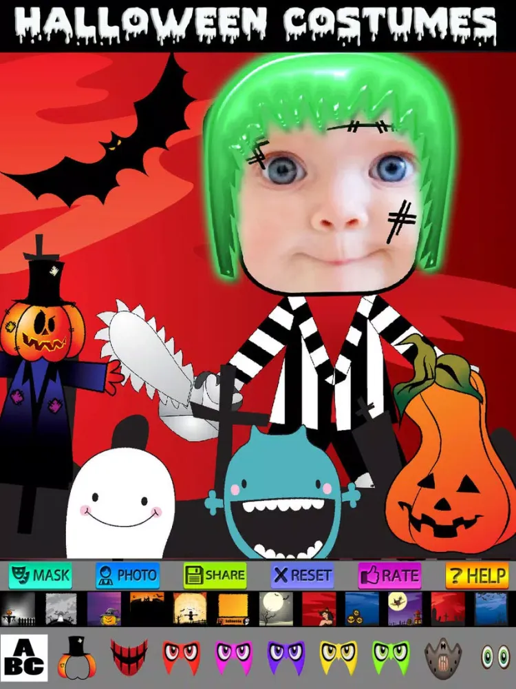 Happy Halloween Cards and Frames iPad  Ekran Görüntüleri
