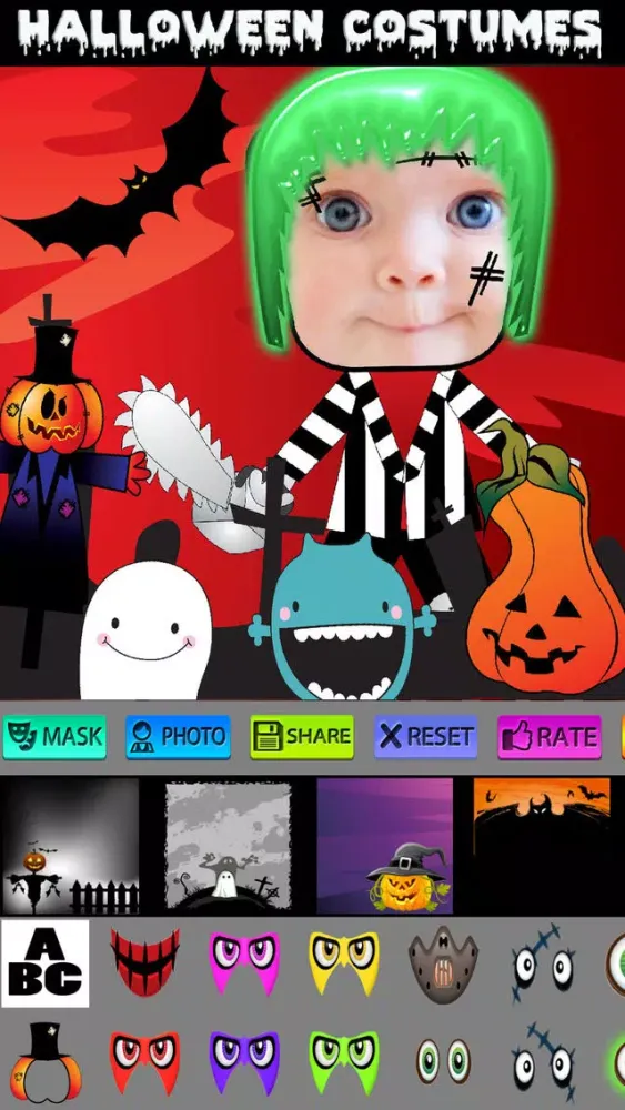 Happy Halloween Cards and Frames Ekran Görüntüleri