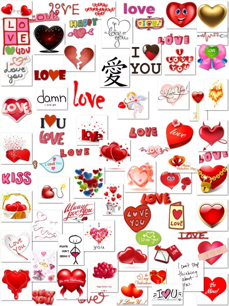 Love Stickers and Emoticons for iMessage iPad  स्क्रीनशॉट