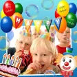 Birthday Frames and Stickers Birthday Frames and Stickers