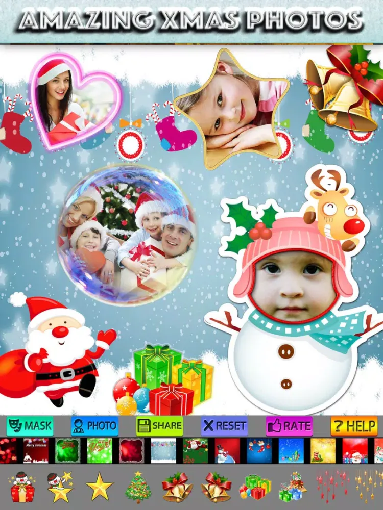 Zrzuty ekranu Christmas Frames and Icons iPad 