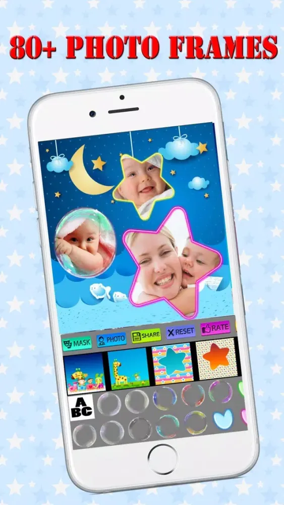 Capturas de tela do Baby Posters