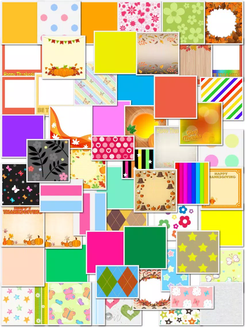 ภาพหน้าจอของ Happy Thanksgiving Picture Frames iPad 