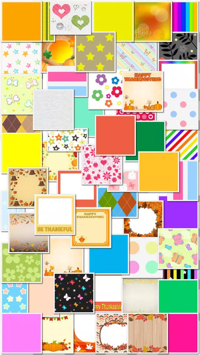 ภาพหน้าจอของ Happy Thanksgiving Picture Frames