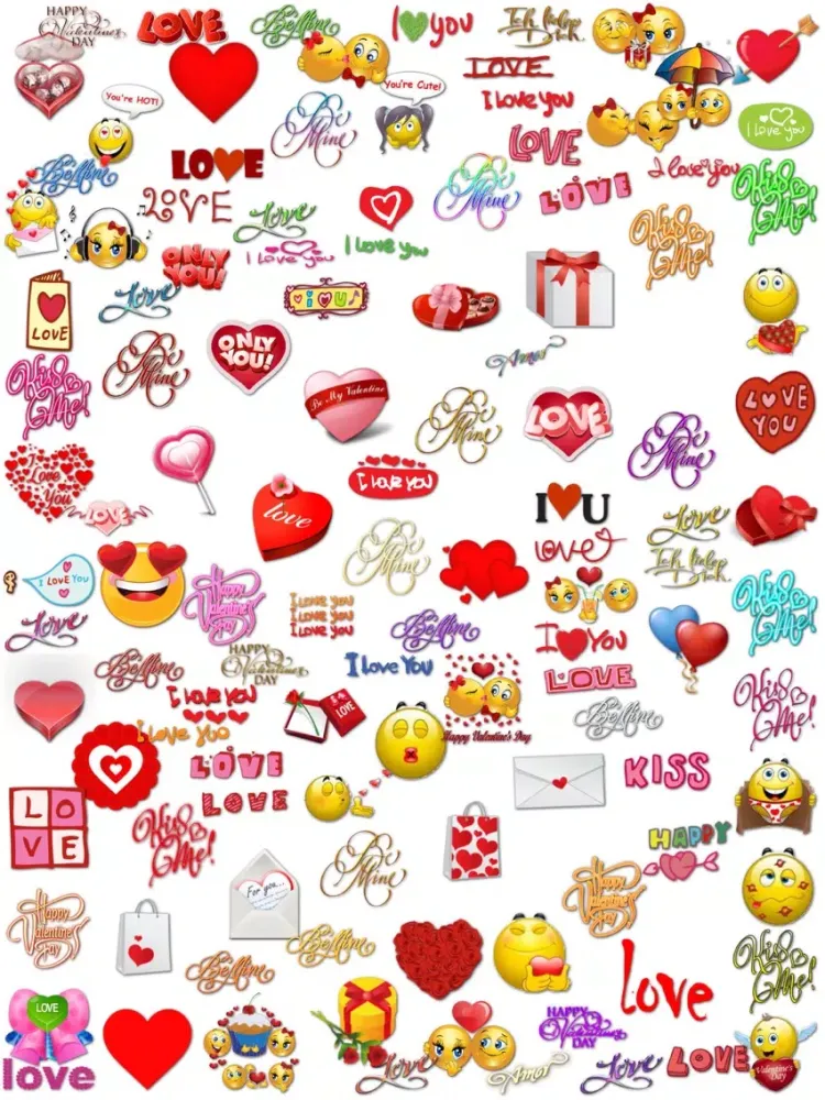 Скриншоты Love Text and Stickers for iMessage iPad 