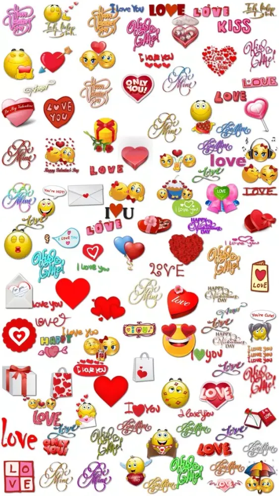 Скриншоты Love Text and Stickers for iMessage