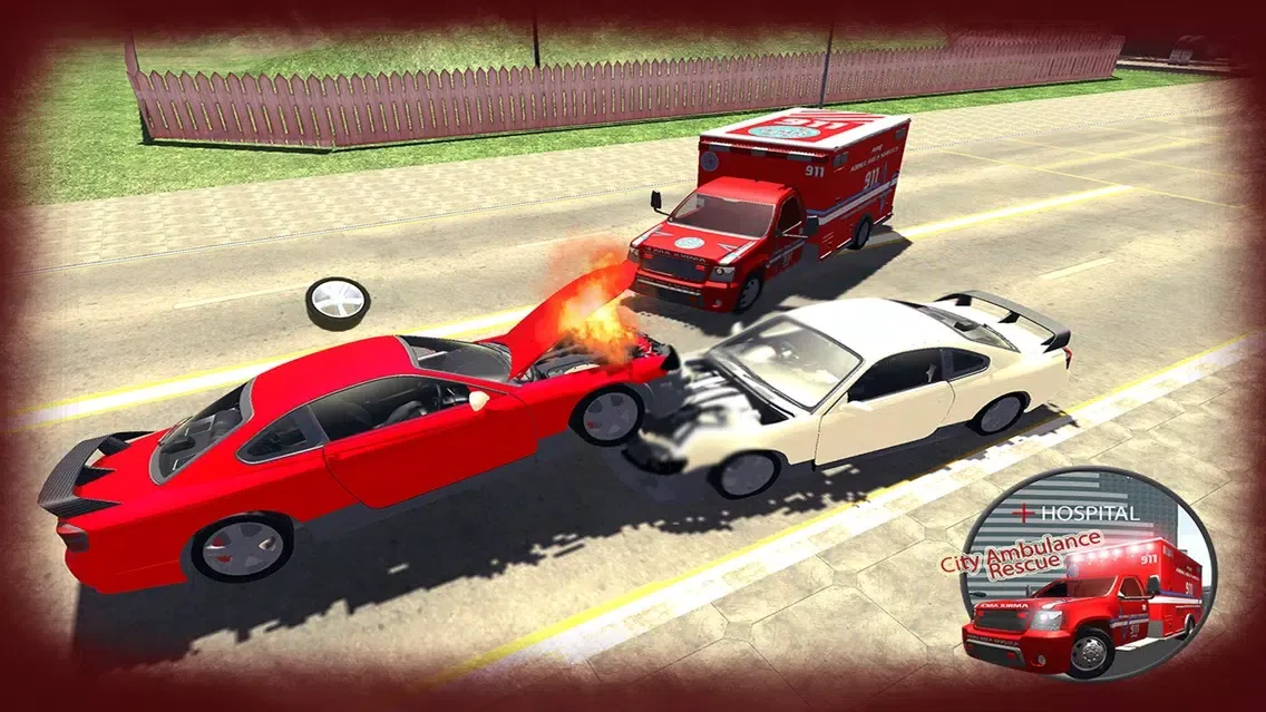 Ambulance Simulator- Rescue Drive In City Screenshots