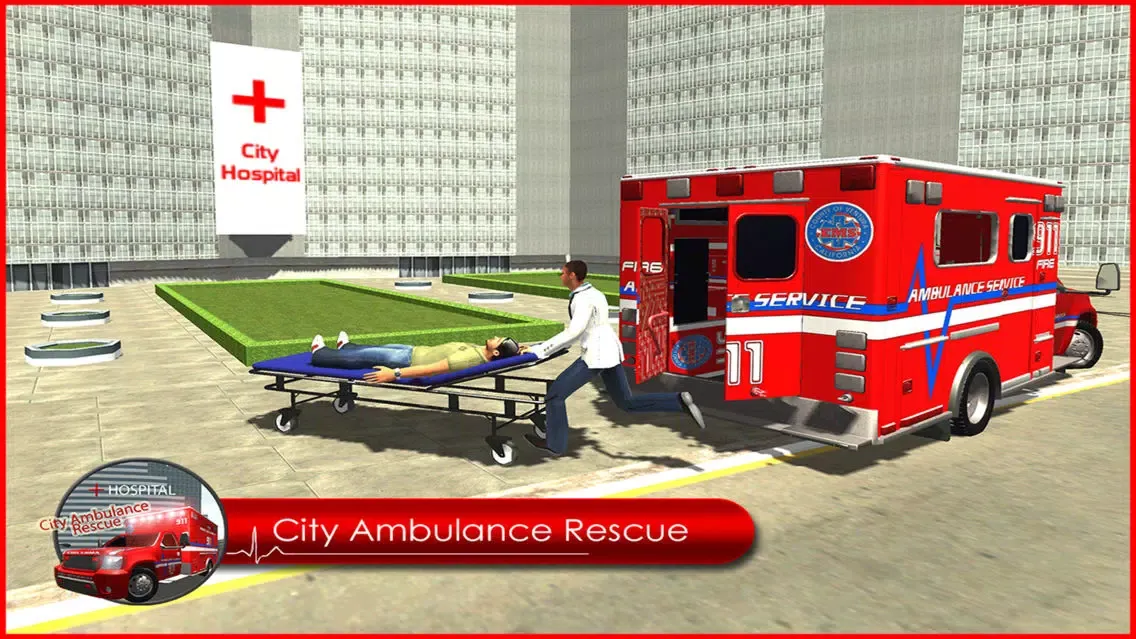 Ambulance Simulator- Rescue Drive In City Screenshots