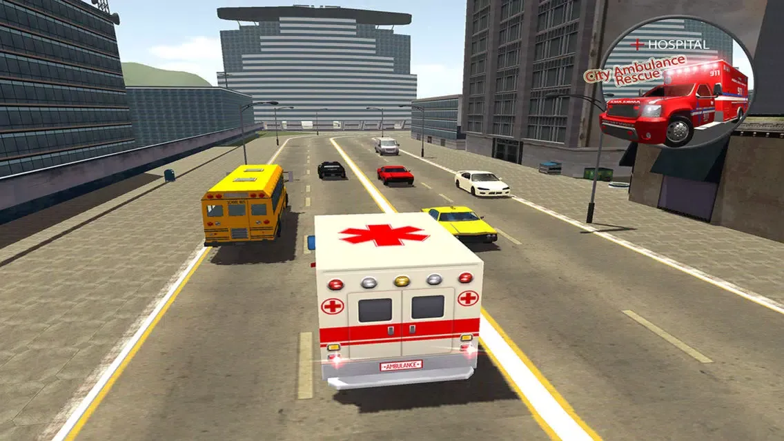 Ambulance Simulator- Rescue Drive In City Screenshots