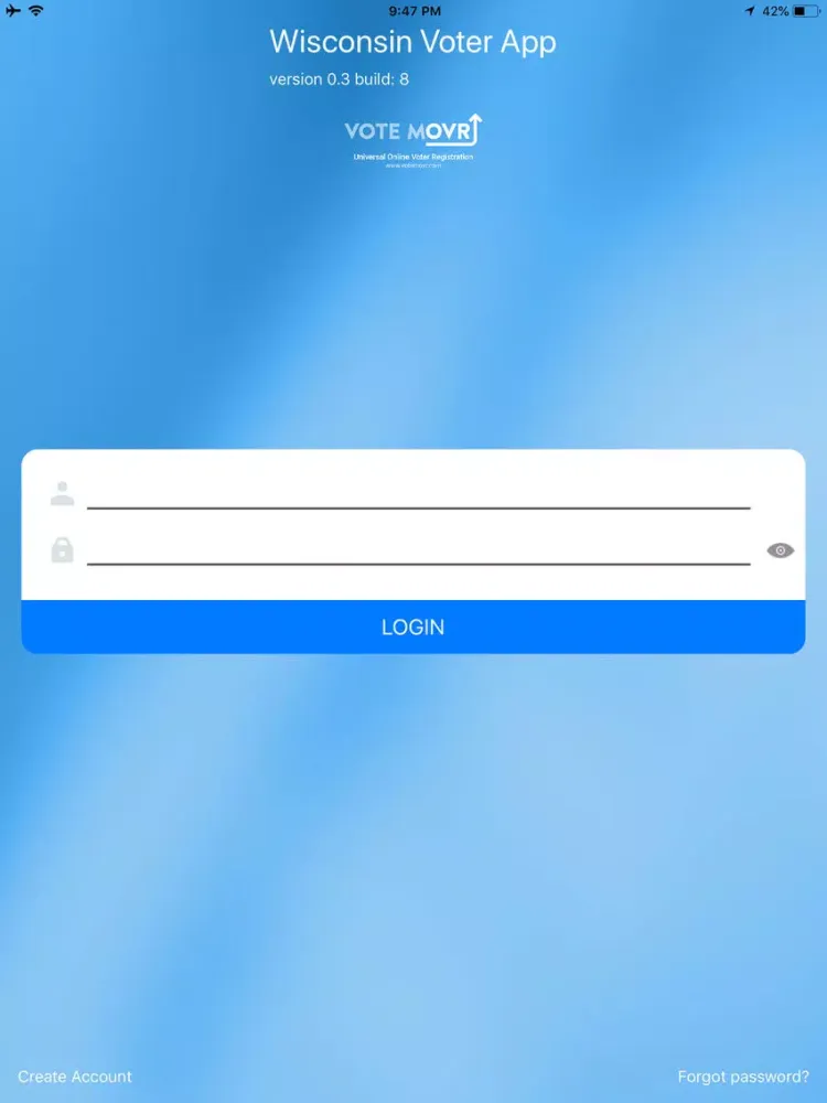 Wisconsin Voter App iPad  স্ক্রিনশট