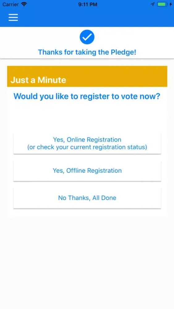 Wisconsin Voter App স্ক্রিনশট