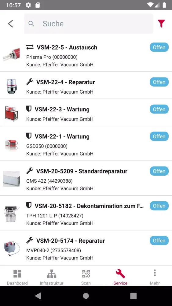 VSM應用截圖