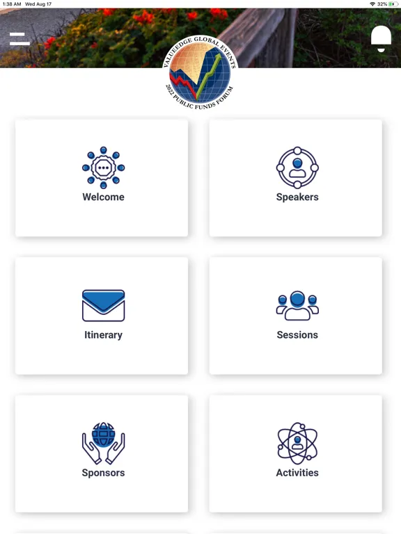 2023 Public Funds Forum iPad  Screenshots