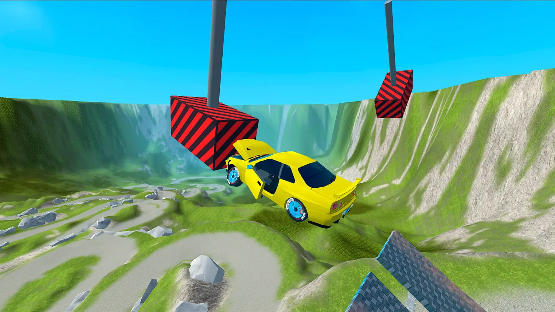 Capturas de tela do Dangerous Jumps: Crash Test