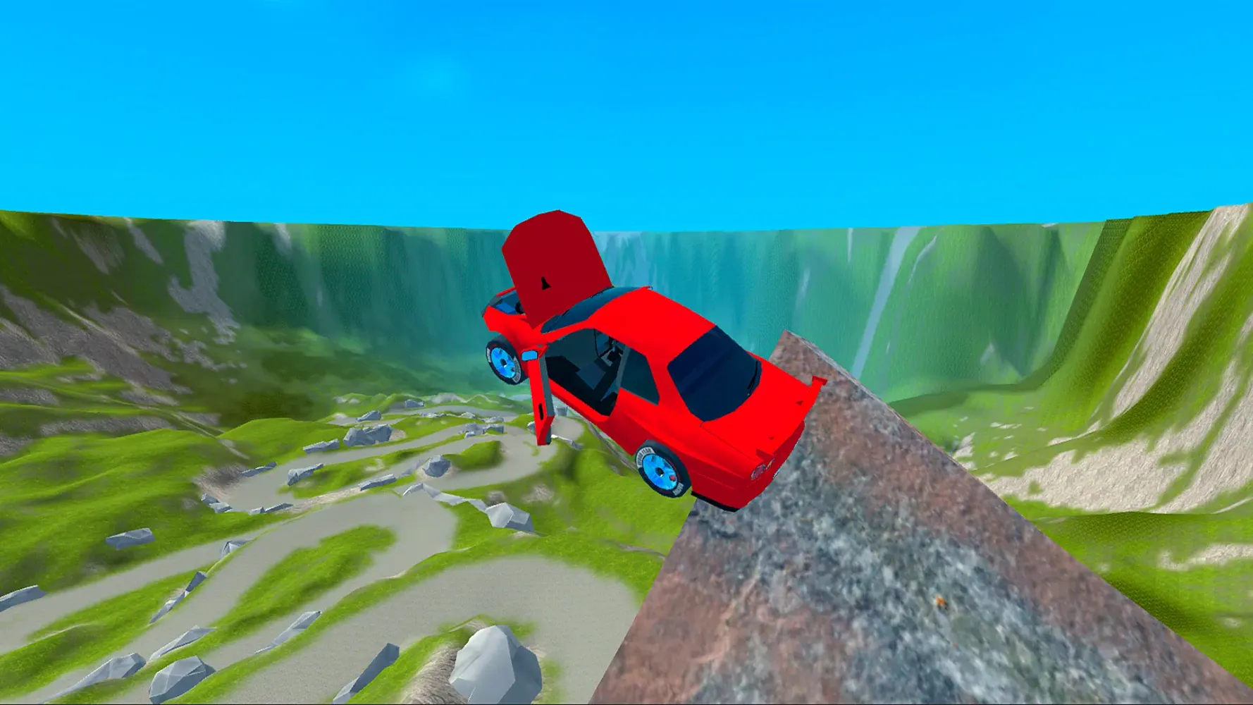 Capturas de tela do Dangerous Jumps: Crash Test