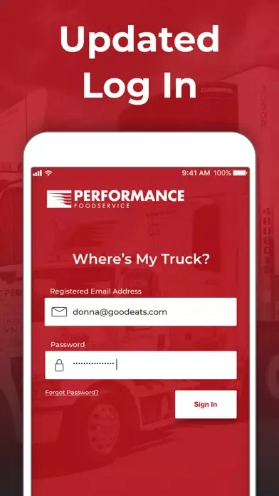 PerformanceConnect Screenshots