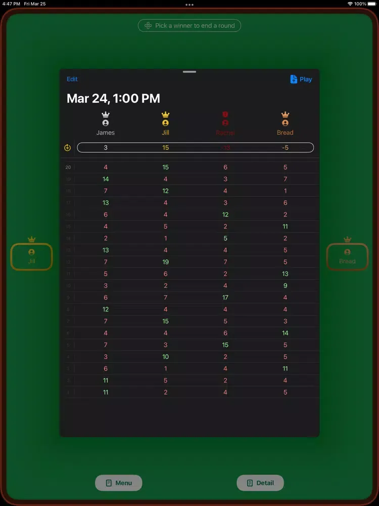 Big2 Cal iPad 應用截圖