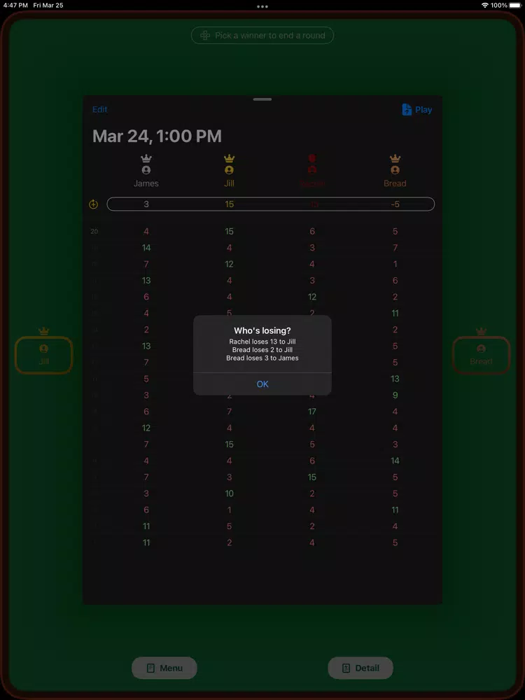 Big2 Cal iPad  স্ক্রিনশট