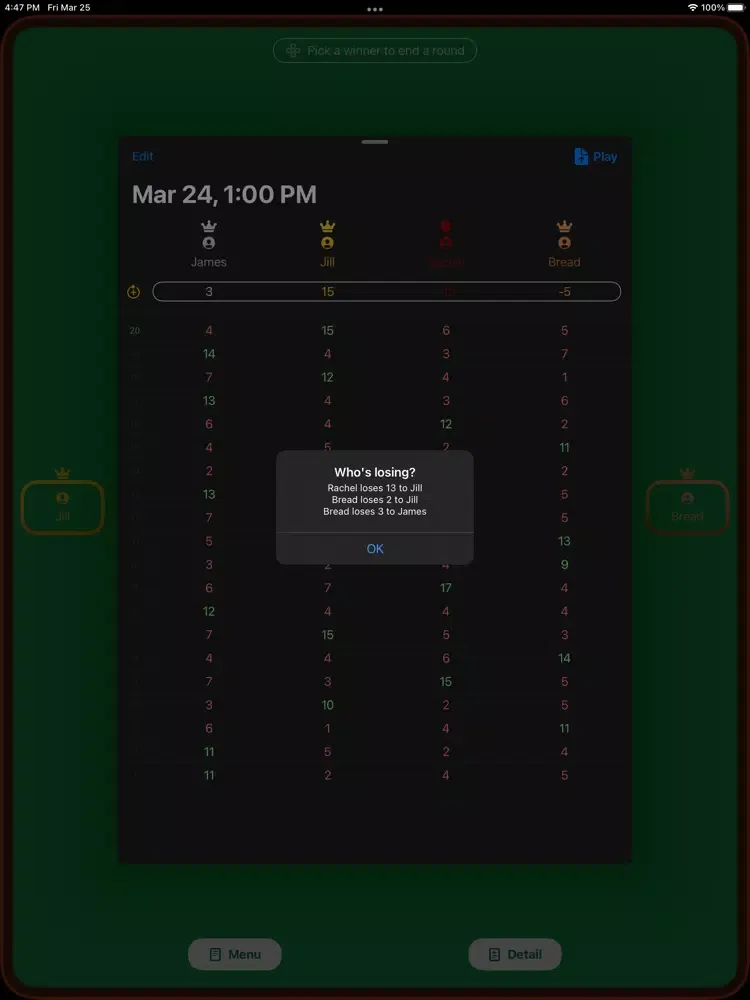 Big2 Cal iPad 應用截圖