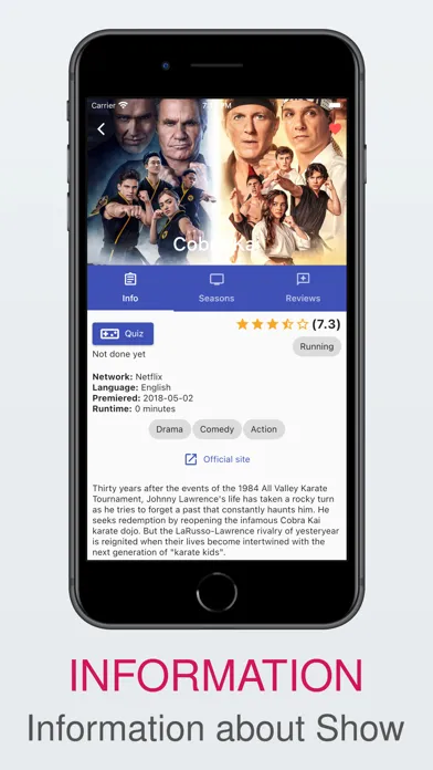 TV Series app स्क्रीनशॉट
