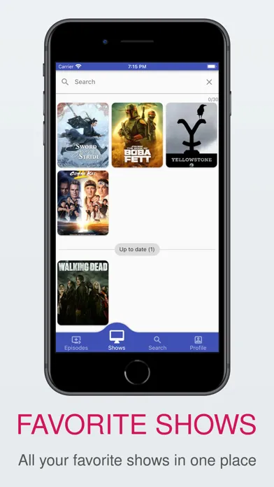 TV Series app स्क्रीनशॉट