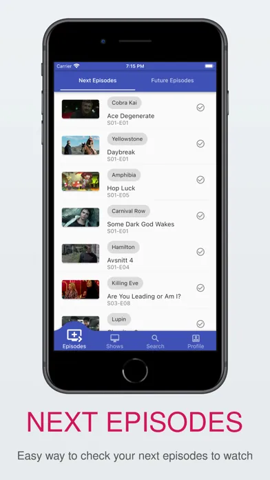 TV Series app स्क्रीनशॉट