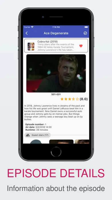 TV Series app स्क्रीनशॉट