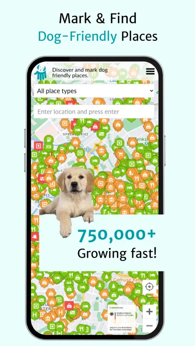 Capturas de pantalla de DogMap - Dog-friendly Places
