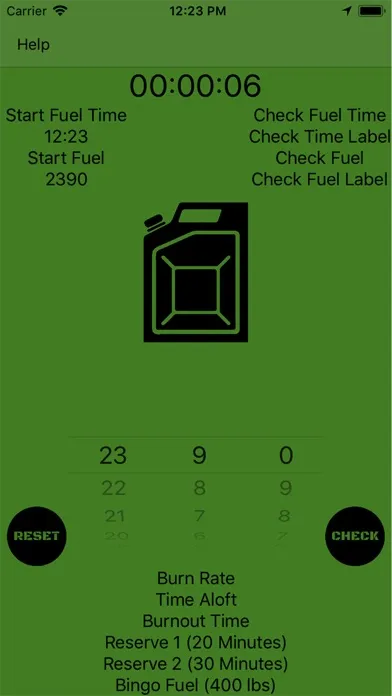 Mil Fuel Check Ekran Görüntüleri