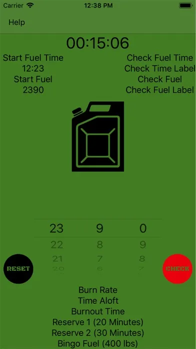 Mil Fuel Check Ekran Görüntüleri