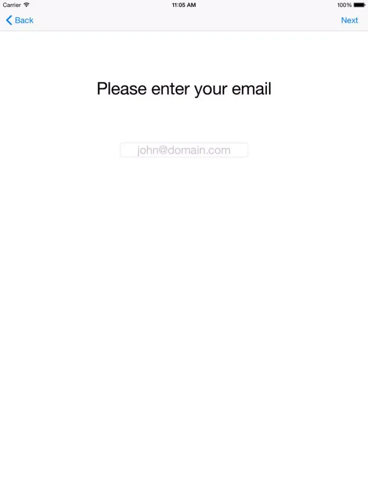 ViP Customer iPad  スクリーンショット