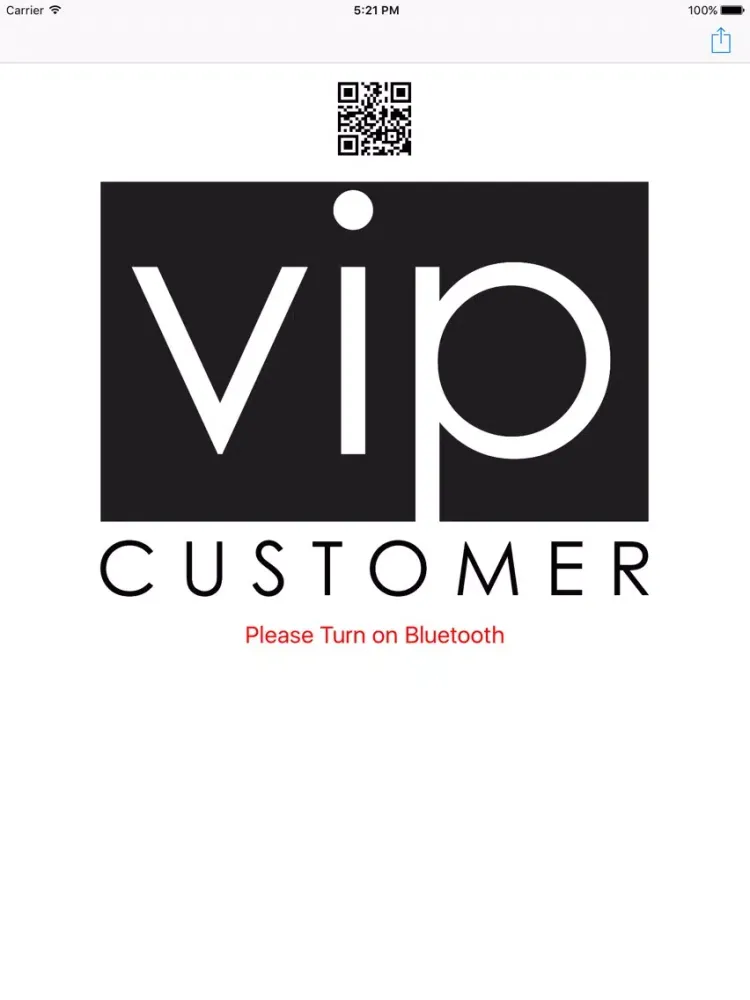 ViP Customer iPad  スクリーンショット