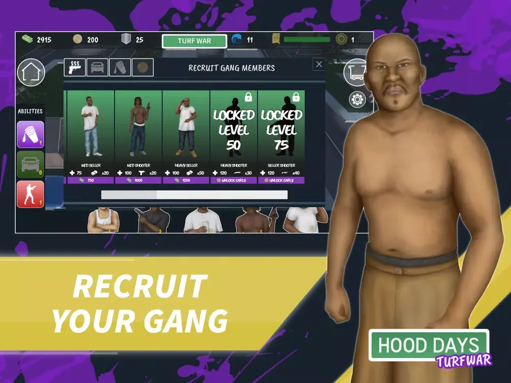 Hood Days Turfwar iPad  Screenshots