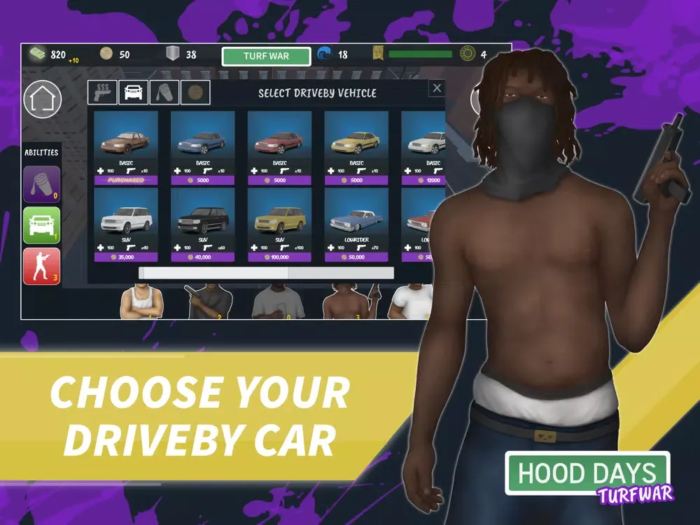 Hood Days Turfwar iPad  Screenshots