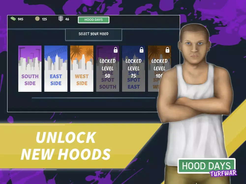 Hood Days Turfwar iPad  Screenshots