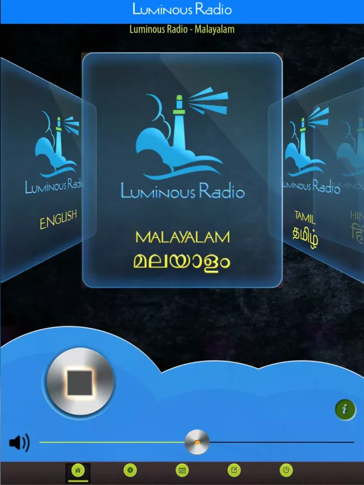 Luminous Radio iPad  Screenshots